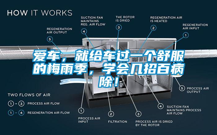 爱车，就给车过一个舒服的梅雨季，学会几招百病除！