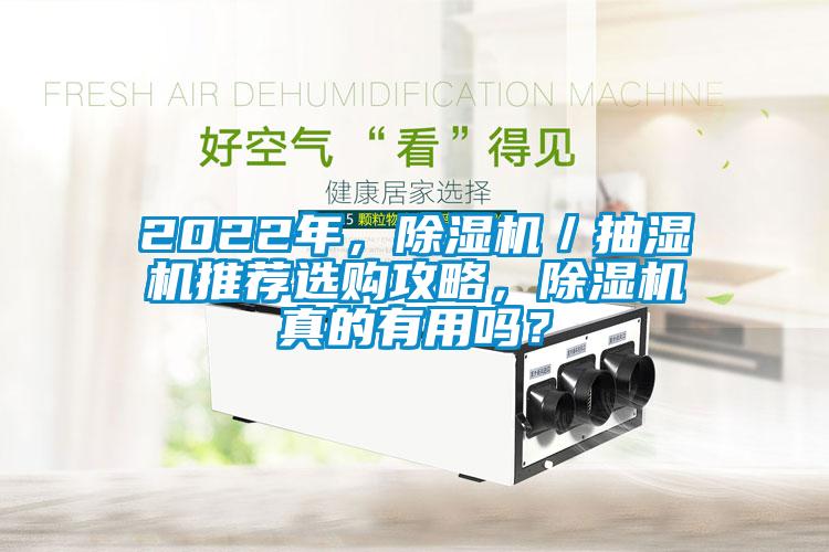 2022年，除湿机／抽湿机推荐选购攻略，除湿机真的有用吗？