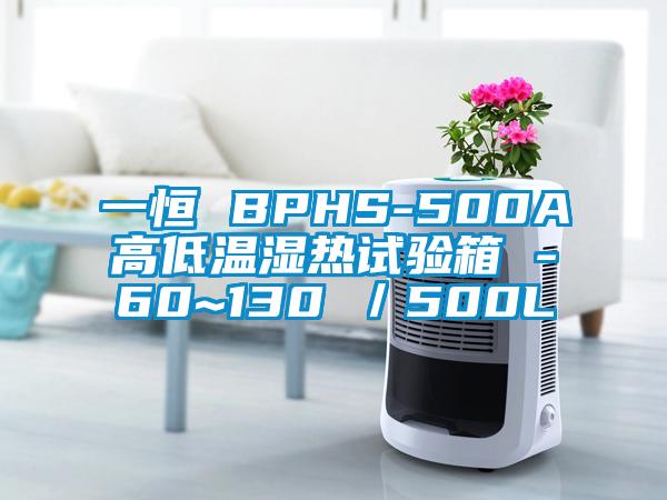 一恒 BPHS-500A高低温湿热试验箱 -60~130℃／500L