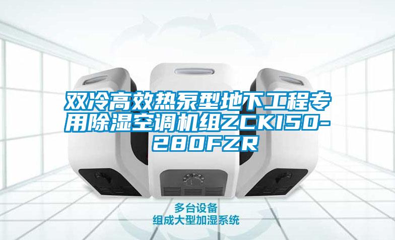 双冷高效热泵型地下工程专用除湿空调机组ZCKI50- 280FZR