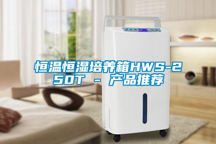 恒温恒湿培养箱HWS-250T - 产品推荐