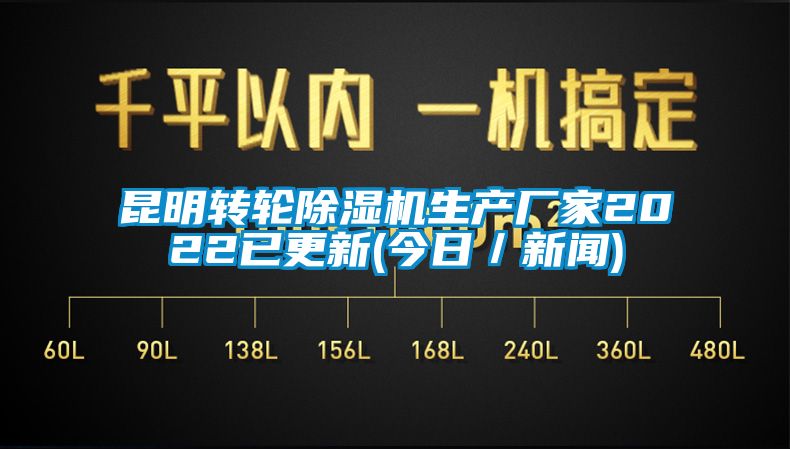 昆明转轮除湿机生产厂家2022已更新(今日／新闻)