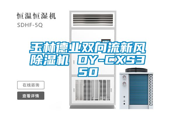 玉林德业双向流新风除湿机 DY-CXS350