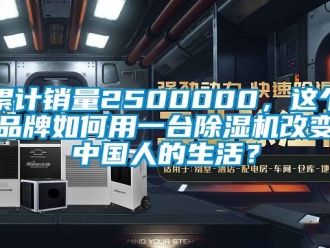 企业新闻累计销量2500000，这个品牌如何用一台除湿机改变中国人的生活？