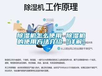 行业新闻除湿机怎么使用 除湿机的使用方法介绍【详解】