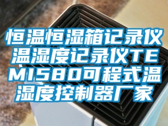 知识百科恒温恒湿箱记录仪温湿度记录仪TEMI580可程式温湿度控制器厂家