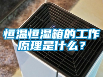 知识百科恒温恒湿箱的工作原理是什么？