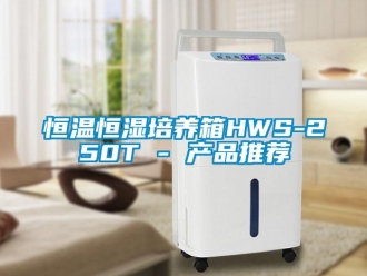 知识百科恒温恒湿培养箱HWS-250T - 产品推荐