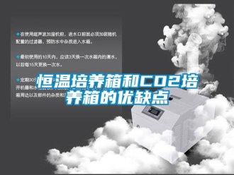 知识百科恒温培养箱和CO2培养箱的优缺点