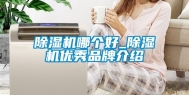 除湿机哪个好_除湿机优秀品牌介绍