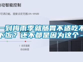 知识百科一到梅雨季就肠胃不适吃不下饭？还不都是因为这个…