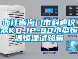 知识百科浙江省海门市科迪仪器KD-1P-80小型恒温恒湿试验箱