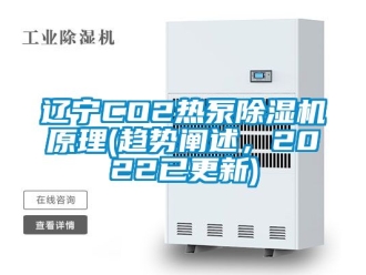 行业新闻辽宁CO2热泵除湿机原理(趋势阐述，2022已更新)