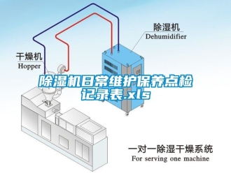 行业新闻除湿机日常维护保养点检记录表.xls