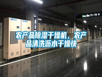 行业新闻农产品除湿干燥机，农产品清洗沥水干燥快