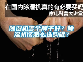 行业新闻除湿机哪个牌子好？除湿机该怎么选购呢？