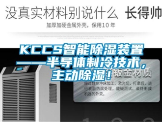 企业新闻KCCS智能除湿装置——半导体制冷技术，主动除湿！