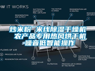 企业新闻炒米粉 米线除湿干燥机 农产品专用热风烘干机 噪音低智能操作