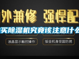 企业新闻购买除湿机究竟该注意什么？