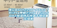 海立BSD122DT-P6AU／R134a单相230V／50-60HZ除湿烘干恒温干燥设备压缩机