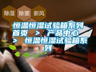 知识百科恒温恒湿试验箱系列首页 ＞ 产品中心 ＞ 恒温恒湿试验箱系列