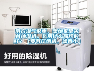 企业新闻南方湿气很重，想给家里买台抽湿机。选用什么品牌的好？（要有压缩机，噪音小）