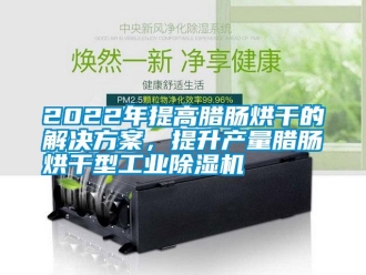 常见问题2022年提高腊肠烘干的解决方案，提升产量腊肠烘干型工业除湿机