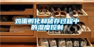 鸡蛋孵化和储存过程中的湿度控制