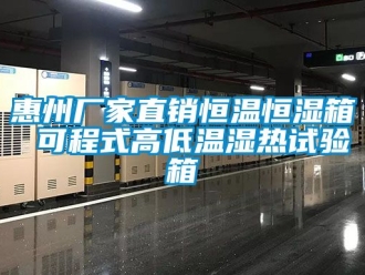 知识百科惠州厂家直销恒温恒湿箱 可程式高低温湿热试验箱