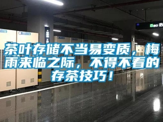 企业新闻茶叶存储不当易变质，梅雨来临之际，不得不看的存茶技巧！