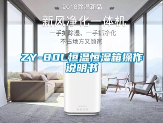 常见问题ZY-80L恒温恒湿箱操作说明书