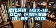 现代环境 HSX-100CH 恒温恒湿箱 10~85℃／100L