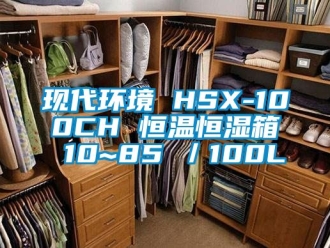 知识百科现代环境 HSX-100CH 恒温恒湿箱 10~85℃／100L