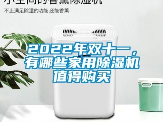 常见问题2022年双十一，有哪些家用除湿机值得购买