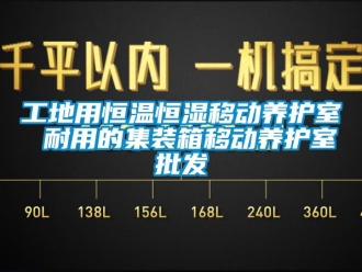 知识百科工地用恒温恒湿移动养护室 耐用的集装箱移动养护室批发