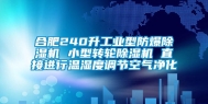 合肥240升工业型防爆除湿机 小型转轮除湿机 直接进行温湿度调节空气净化