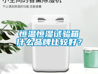 知识百科恒温恒湿试验箱什么品牌比较好？