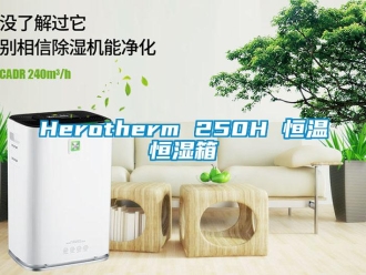 常见问题Herotherm 250H 恒温恒湿箱