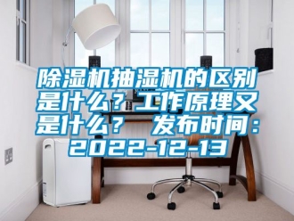 企业新闻除湿机抽湿机的区别是什么？工作原理又是什么？ 发布时间：2022-12-13